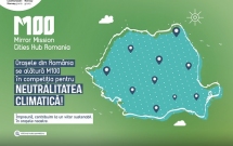 16 orașe din România s-au înscris în competiție pentru a deveni neutre climatic în cadrul misiunii oglindă M100