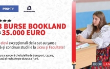 Au început înscrierile pentru Bursele BookLand, în valoare de 35.000 euro fiecare. Trei elevi excepționali de la sat au șansa să ȋşi continue studiile la Liceu şi Facultate!